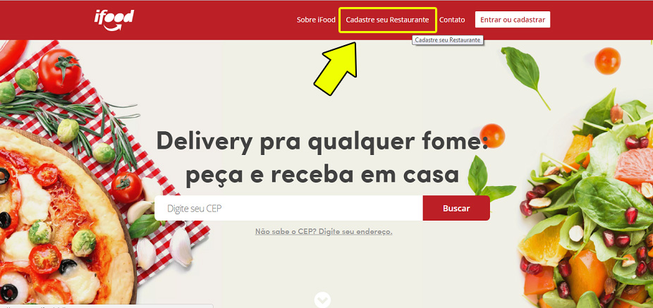 como cadastrar meu delivery no ifood