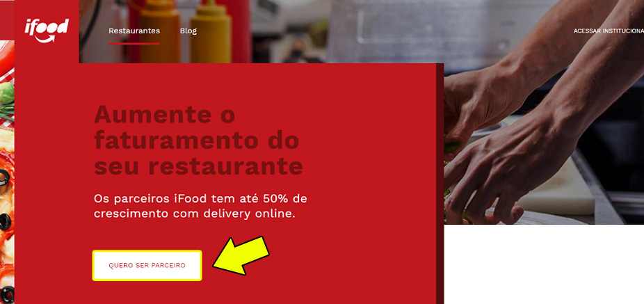 ifood como cadastrar minha empresa