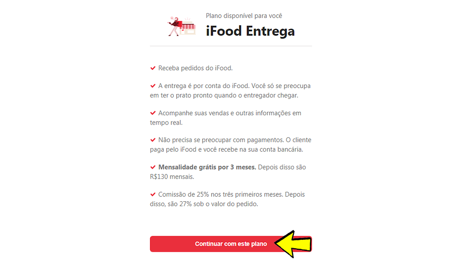 como cadastrar restaurante no ifood