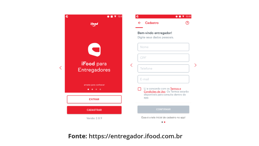 ifood entregador