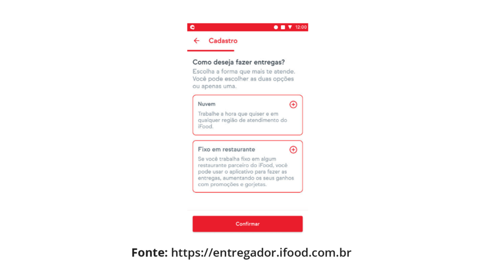 ifood entregador