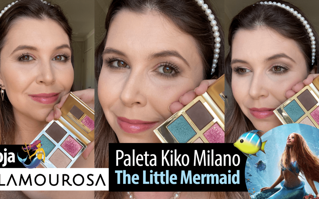 Loja Glamourosa: Paleta de sombras Kiko Milano x Disney The Little Mermaid