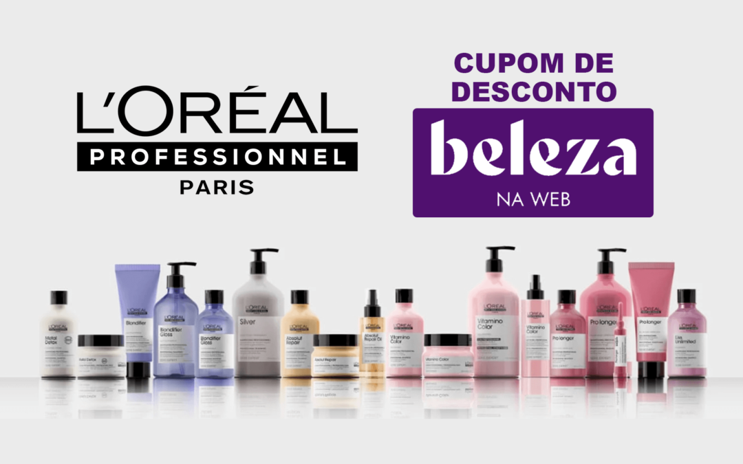 Shampoo L’Oréal Profissional [Cupom Beleza na Web]