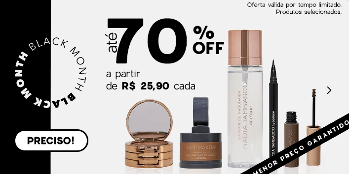 Promoções de Novembro: Cupom Oceane