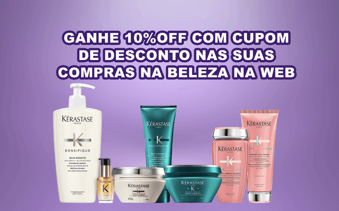 Kérastase Cupom Beleza na Web