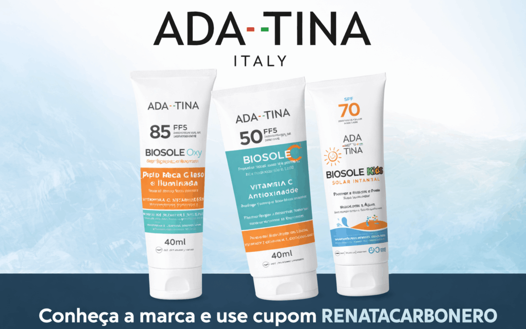 ADA TINA: skincare de alta performance com muitos benefícios pela a pele + cupom de 10% OFF