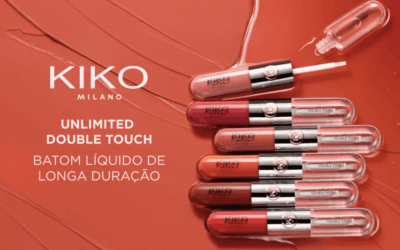 Unlimited Double Touch Kiko Milano: o batom de longa duração que une cor intensa e brilho luminoso