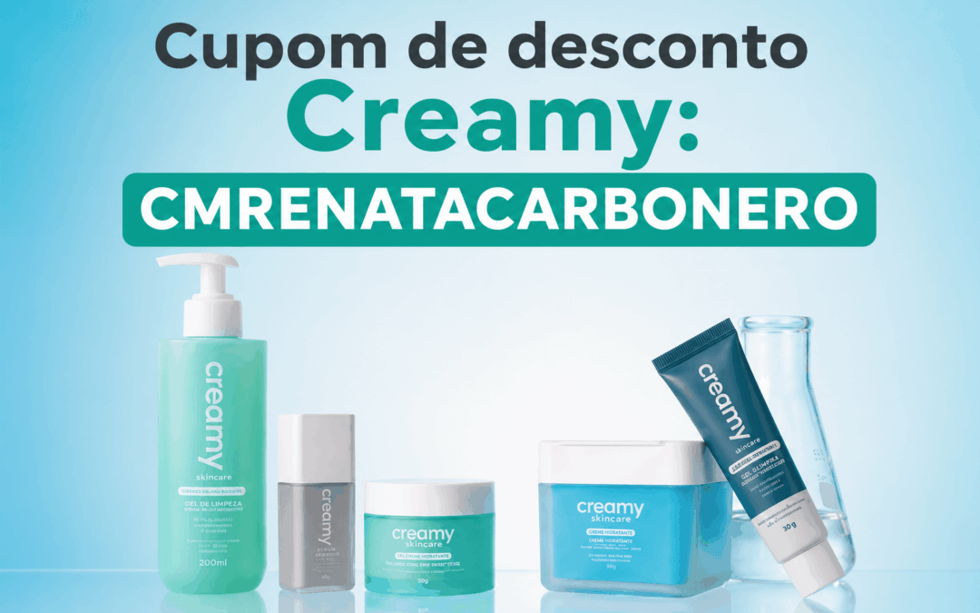 Cupom Creamy: use o cupom de desconto Creamy  CMRENATACARBONERO no site oficial da marca